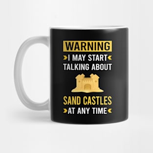 Warning Sand Castle Mug